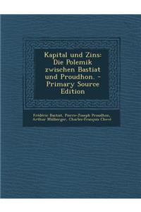 Kapital Und Zins