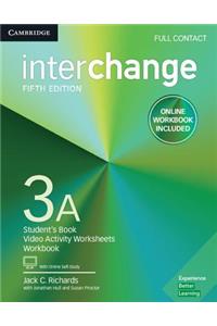 Interchange Level 3a Full Contact with Online Self-Study and Online Workbook