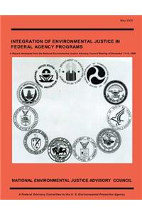 Integration of Environmental Justice in Federal Agency Programs