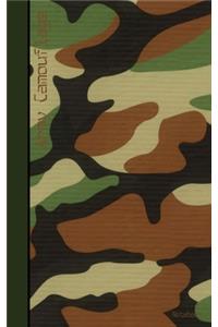 Army Camouflage Notebook