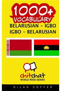 1000+ Belarusian - Igbo Igbo - Belarusian Vocabulary