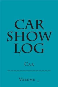 Car Show Log