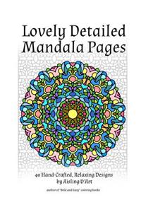 Lovely Detailed Mandala Pages