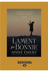 Lament for Bonnie: A Mystery (Large Print 16pt)