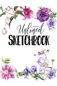 Unlined Sketchbook