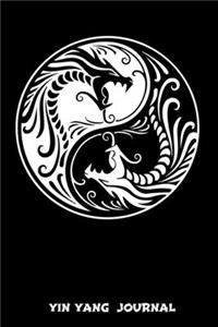 Yin Yang Dragon Journal: Dragon Yin Yang Yoga Buddhism Fun Gift Lined Notebook / Journal Gift, 120 Pages, 6x9, Soft Cover, Matte Finish