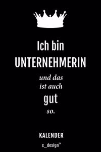 Kalender für Unternehmer / Unternehmerin