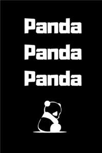 Panda Notebook Cute