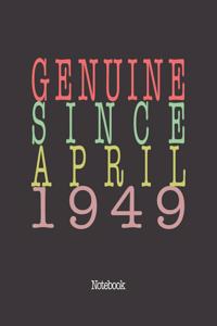 Genuine Since April 1949