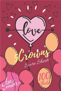 5 Crowns Score Sheets