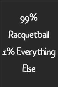 99% Racquetball 1% Everything Else