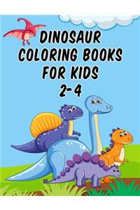 Dinosaur Coloring Books For Kids 2-4
