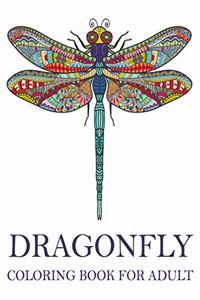 dragonfly coloring books for adult