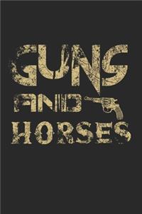 Guns Horses Notebook