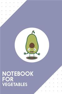 Notebook for Vegetables