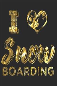 Snowboard Notizbuch