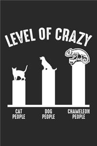 Level of Crazy Cat People Dog People Chameleon People