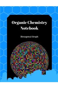 Organic Chemistry Notebook Hexagonal Graph