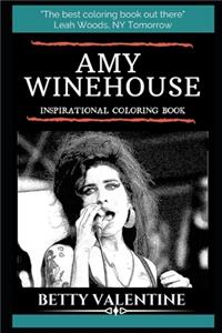 Amy Winehouse Inspirational Coloring Book