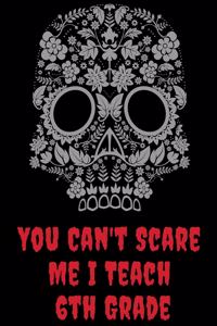You Can't Scare Me I Teach 6th Grade