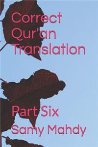 Correct Qur'an Translation