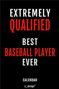 Calendar for Baseball Players / Baseball Player