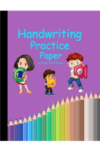 Handwriting Practice Paper-ABC kids