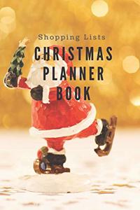 Christmas Planner Book Shopping Lists Journal for your Planning gifts and to be ready for christmas gifts