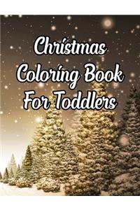 Christmas Coloring Book For Toddlers