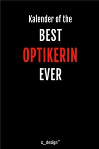 Kalender für Augen-Optiker / Optiker / Optikerin