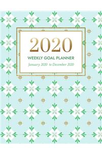 2020 Weekly Goal Planner