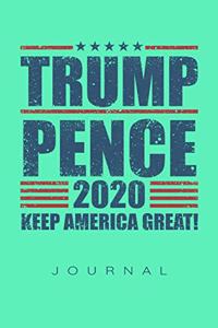 Trump Pence 2020 Journal