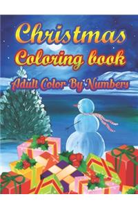 Christmas Coloring book Adult Color By Numbers