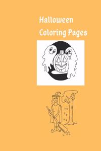 Halloween Coloring Pages For Toddlers kids ages 2-8