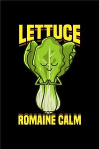 Yoga Notebook Lettuce Romaine Calm