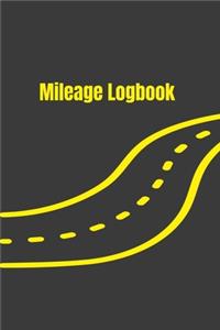 Mileage Logbook: Undated Mileage Logbook