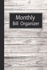 Monthly Bill Organizer