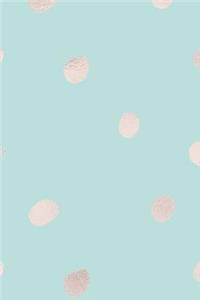 Cute Pattern Rose Gold Sketchbook 9