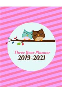 Three Year Planner 2019-2021