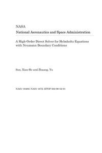 A High-Order Direct Solver for Helmholtz Equations with Neumann Boundary Conditions