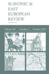 Slavonic & East European Review (101