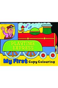 My First Copy Colouring - Playtime Express Train