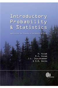 Introductory Probability and Statistics: Applications for Forestry and Natural Sciences