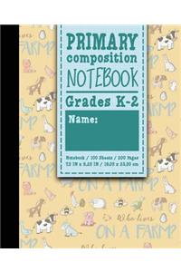 Primary Composition Notebook