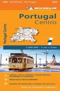 Portugal Centro - Michelin Regional Map 592