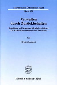 Verwalten Durch Zuruckbehalten