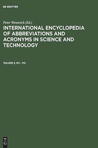 International Encyclopedia of Abbreviations and Acronyms in Science and Technology, Volume 5