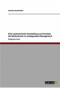 Eine systematische Darstellung und Analyse der Denkschulen im strategischen Management