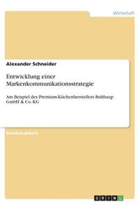 Entwicklung einer Markenkommunikationsstrategie