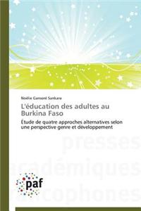L'Éducation Des Adultes Au Burkina Faso